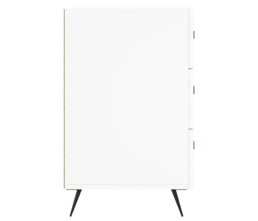 Naktsskapītis, Balts, 40X40X66 Cm, Inženierijas Koks Vidaxl