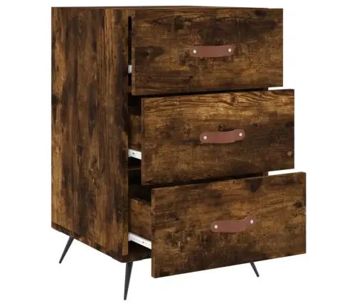 Öökapp, Suitsutatud Tamm, 40 X 40 X 66 cm Tehispuit