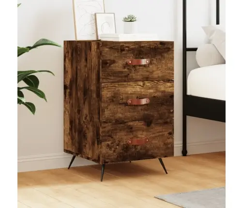 Öökapp, Suitsutatud Tamm, 40 X 40 X 66 cm Tehispuit