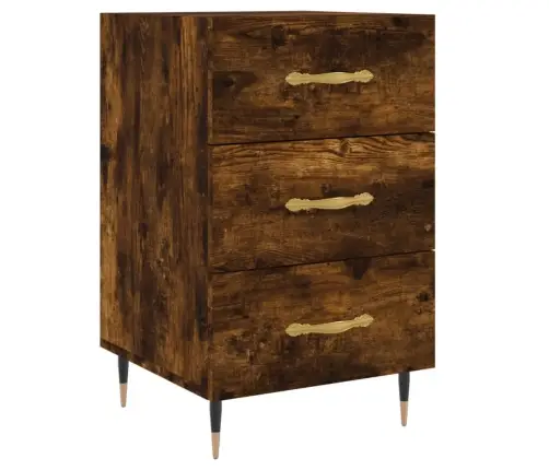 Öökapp, Suitsutatud Tamm, 40 X 40 X 66 cm Tehispuit Öökapp, Suitsutatud Tamm, 40 X 40 X 66 cm Tehispuit