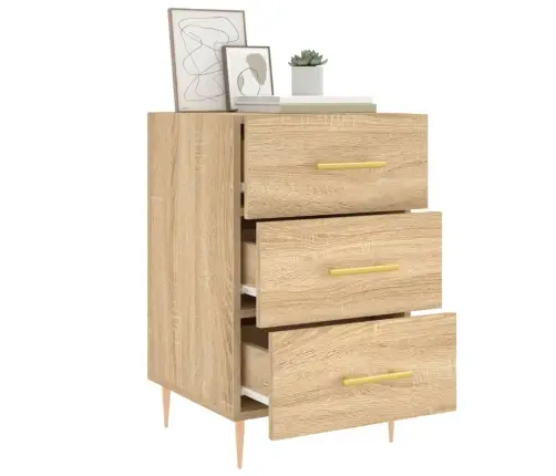 Öökapp, Sonoma Tamm, 40 X 40 X 66 cm Tehispuit