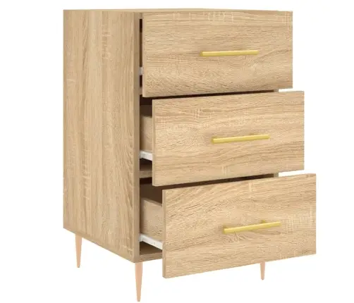 Öökapp, Sonoma Tamm, 40 X 40 X 66 cm Tehispuit