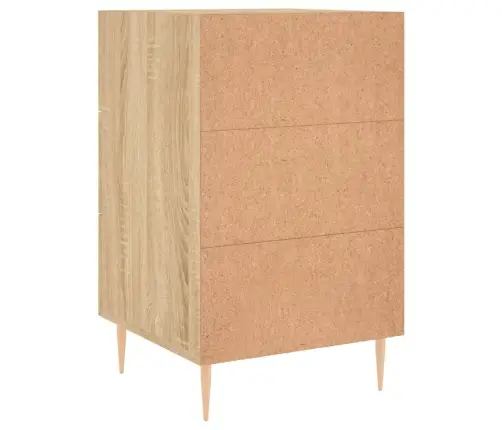 Öökapp, Sonoma Tamm, 40 X 40 X 66 cm Tehispuit