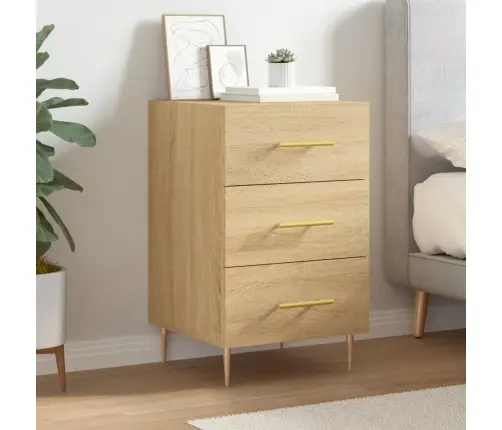 Öökapp, Sonoma Tamm, 40 X 40 X 66 cm Tehispuit