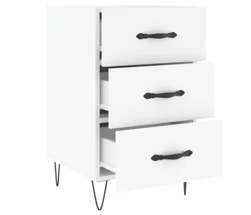 Öökapp, Valge, 40 X 40 X 66 cm Tehispuit