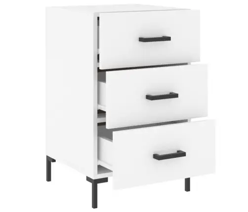 Öökapp, Valge, 40 X 40 X 66 cm Tehispuit