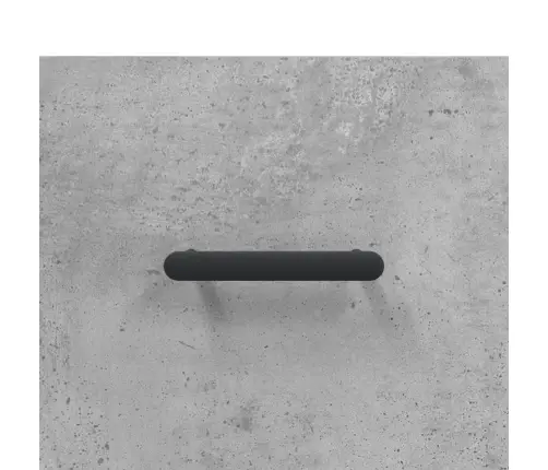 Naktinė Spintelė, Betono Pilka, 40X40X66cm Apdirbta Mediena