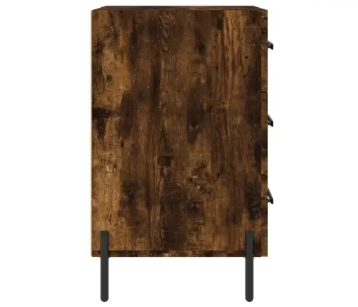 Naktsskapītis, Ozolkoka Krāsa, 40X40X66 Cm, Inženierijas Koks Vidaxl