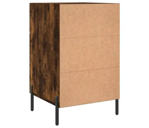 Naktsskapītis, Ozolkoka Krāsa, 40X40X66 Cm, Inženierijas Koks Vidaxl