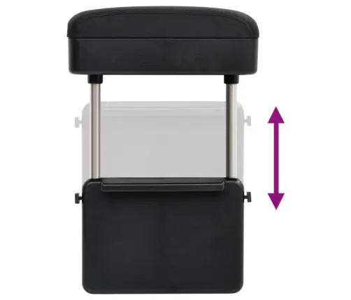 Automašīnas Roku Balsts, Universāls, 23X8X(30-38) Cm, Abs Vidaxl