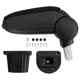 Automašīnas Roku Balsts, Melns, 12X31X(29,5-47) Cm, Abs Vidaxl