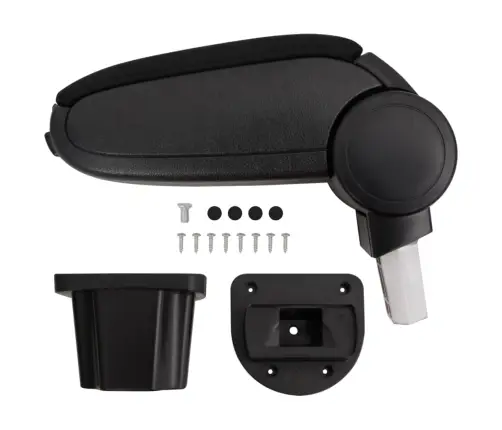 Automašīnas Roku Balsts, Melns, 12X31X(29,5-47) Cm, Abs Vidaxl