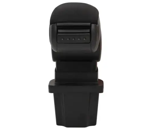 Automašīnas Roku Balsts, Melns, 13,5X32,5X(31-46,5) Cm, Abs Vidaxl