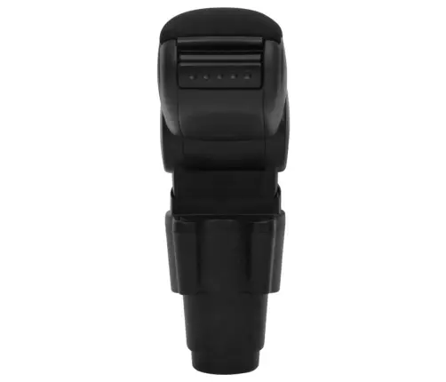 Automašīnas Roku Balsts, Melns, 12X33X(34-50) Cm, Abs Vidaxl