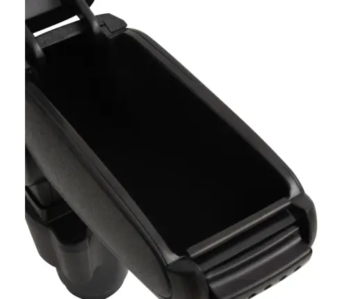 Automašīnas Roku Balsts, Melns, 12X33X(34-50) Cm, Abs Vidaxl