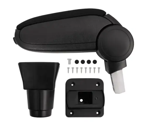 Automašīnas Roku Balsts, Melns, 13X32,5X(24-51,5) Cm, Abs Vidaxl