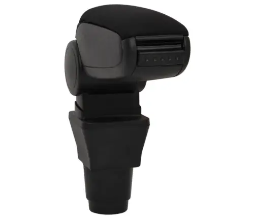 Automašīnas Roku Balsts, Melns, 13X32,5X(24-51,5) Cm, Abs Vidaxl