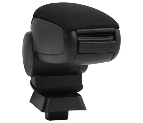 Automašīnas Roku Balsts, Melns, 12X33X(24-42) Cm, Abs Vidaxl