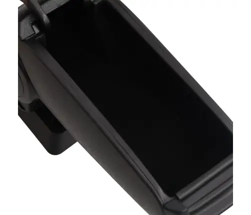 Automašīnas Roku Balsts, Melns, 12X33X(24-42) Cm, Abs Vidaxl