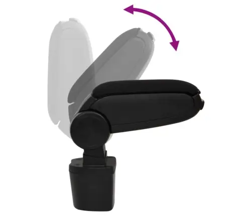 Auto Käetugi, Must, 14,5 X 31,5 X (30-48) cm Abs