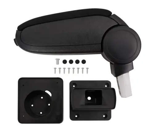 Automašīnas Roku Balsts, Melns, 13X31,5X(29-51) Cm, Abs Vidaxl