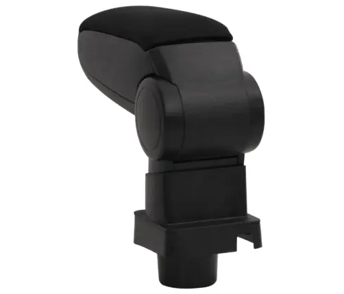 Automašīnas Roku Balsts, Melns, 13X31,5X(29-51) Cm, Abs Vidaxl