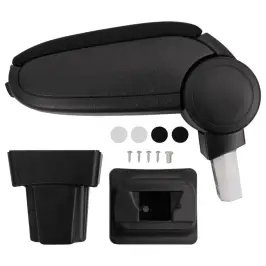 Automašīnas Roku Balsts, Melns, 11,5X32X(30-50) Cm, Abs Vidaxl