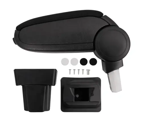 Automašīnas Roku Balsts, Melns, 11,5X32X(30-50) Cm, Abs Vidaxl