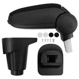 Automašīnas Roku Balsts, Melns, 14X35X(37-53) Cm, Abs Vidaxl