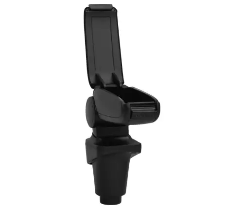 Automašīnas Roku Balsts, Melns, 14X35X(37-53) Cm, Abs Vidaxl