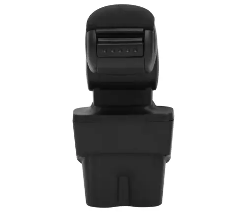 Automašīnas Roku Balsts, Melns, 17X32X(35,5-52) Cm, Abs Vidaxl