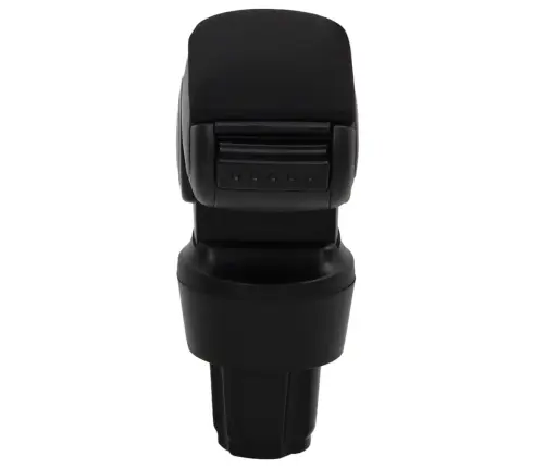 Automašīnas Roku Balsts, Melns, 13X33X(33-49) Cm, Abs Vidaxl