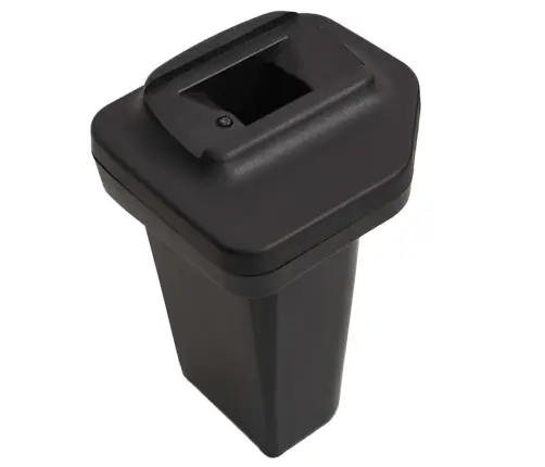 Automašīnas Roku Balsts, Melns, 15X32X(40-52) Cm, Abs Vidaxl