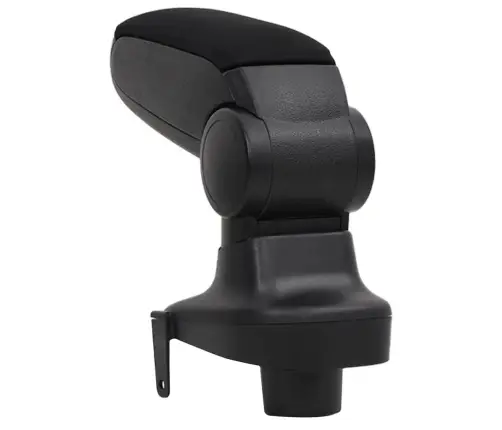 Automašīnas Roku Balsts, Melns, 15X35X(30-47) Cm, Abs Vidaxl