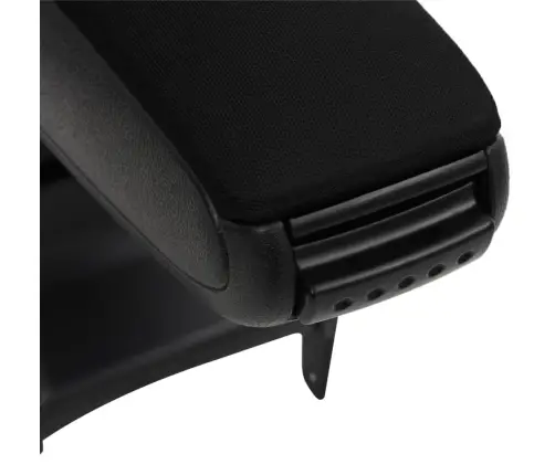 Automašīnas Roku Balsts, Melns, 15X35X(30-47) Cm, Abs Vidaxl