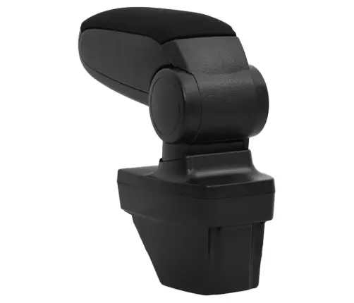 Automašīnas Roku Balsts, Melns, 15X35X(33-49,5) Cm, Abs Vidaxl