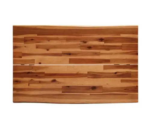 Virtuves Galds, Dabīgas Formas Malas, 110X70X75 Cm, Akācija Vidaxl