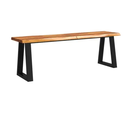 Sols, Dabīgas Formas Malas, 140 Cm, Akācijas Masīvkoks Vidaxl