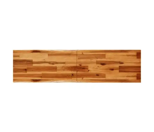 Konsolinis Staliukas Su Gyvu Kraštu, 140X40X80cm Akacija Konsolinis Staliukas Su Gyvu Kraštu, 140X40X80cm Akacija