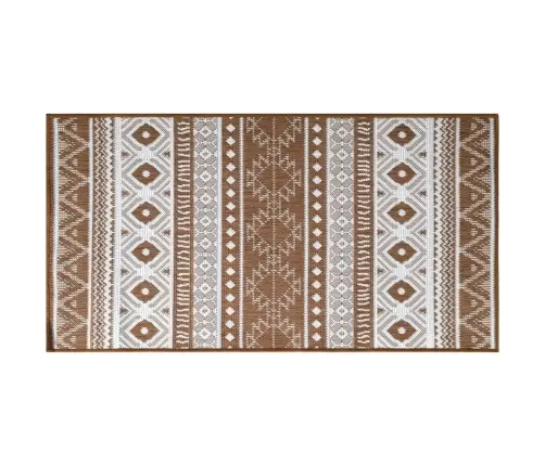 Lauko Kilimėlis, Rudos Ir Baltos Spalvos, 80X150cm Dvipusis