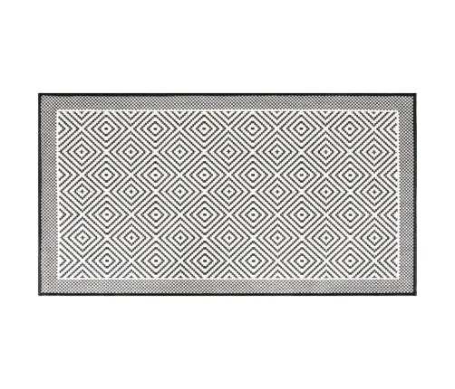 Āra Paklājs, Pelēks Un Balts, 80X150 Cm, Abpusējs Vidaxl