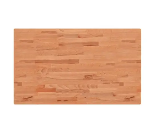 Galda Virsma, 100X60X1,5 Cm, Taisnstūra, Dižskābarža Masīvkoks Vidaxl