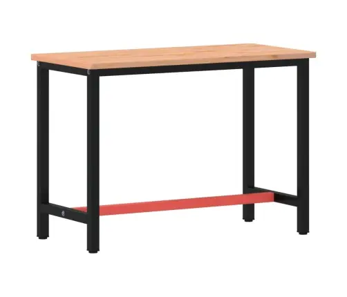 Darbagalds, 115X55X81,5 Cm, Dižskābarža Masīvkoks Un Metāls Vidaxl