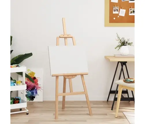 Molbertas-Stovas, 53,5X95X127cm Pušies Medienos Masyvas