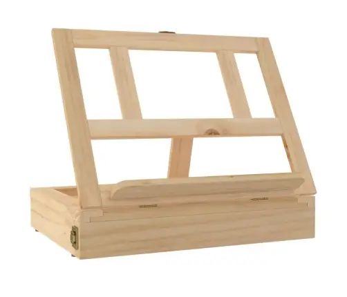 Galda Molberts Ar Atvilktni, 33,5X25,5X7 Cm, Priedes Masīvkoks Vidaxl