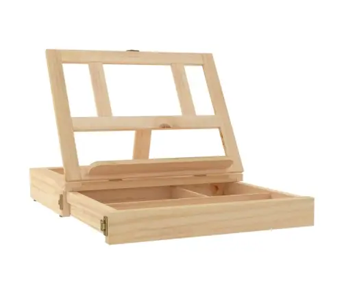 Galda Molberts Ar Atvilktni, 33,5X25,5X7 Cm, Priedes Masīvkoks Vidaxl