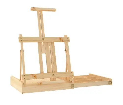 Galda Molberts Ar Atvilktni, 41,5X37X12 Cm, Priedes Masīvkoks Vidaxl