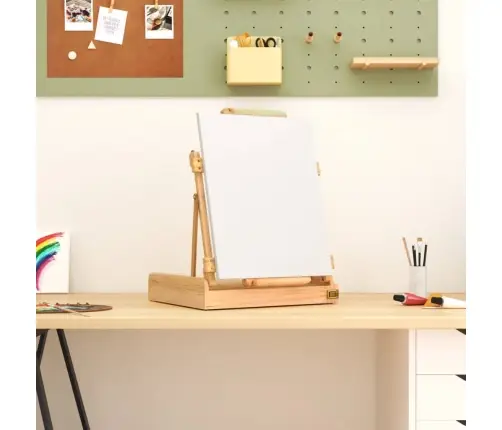 Galda Molberts Ar Atvilktni, 41,5X37X12 Cm, Priedes Masīvkoks Vidaxl