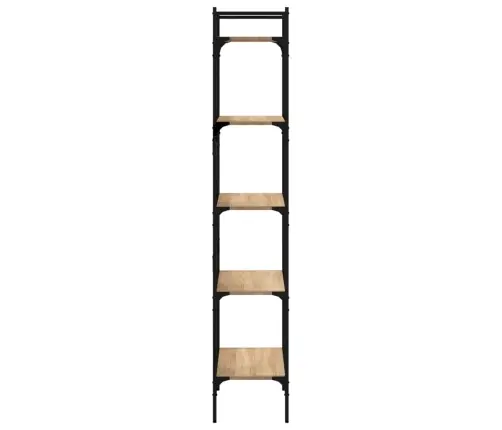 Grāmatu Plaukts, 5 Līmeņi, Ozola Krāsa, 56X31,5X174 Cm, Koks Vidaxl