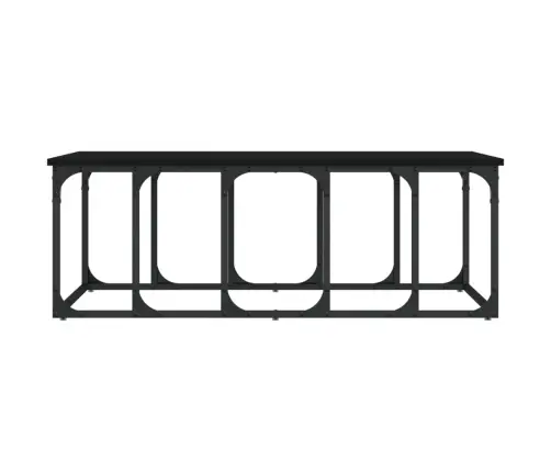 Kafijas Galdiņš, Melns, 100X50X35,5 Cm, Inženierijas Koks Vidaxl Kafijas Galdiņš, Melns, 100X50X35,5 Cm, Inženierijas Koks Vidaxl